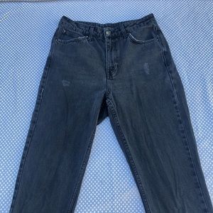 Topshop black mom jeans 🖤
